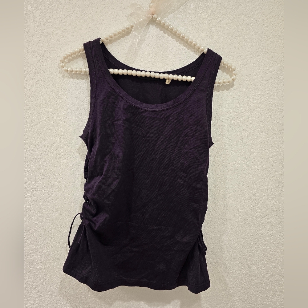 Helmut Lang runway FW 2001 Lace Up Side Seam tank top